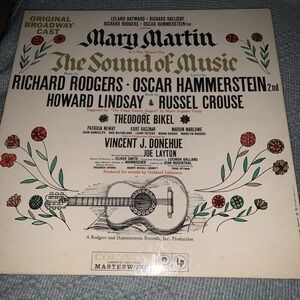 The Sound Of Music (Original Broadway Cast) ; 1959 LP Vintage Record